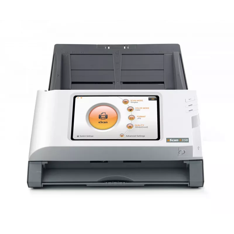 Plustek eScan A350 Essential ADF scanner 600 x 600 DPI A4 Black, White