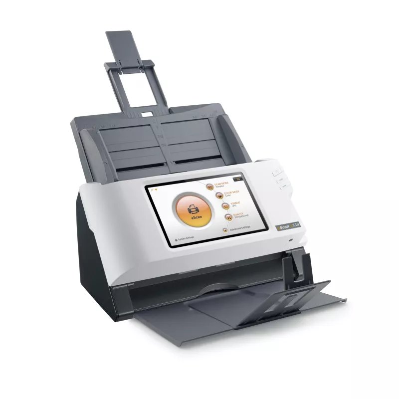 Plustek eScan A350 Essential ADF scanner 600 x 600 DPI A4 Black, White