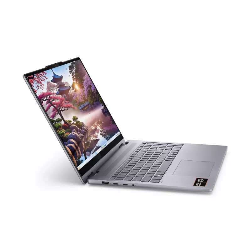 Lenovo IdeaPad 5 2-in-1 16AKP10 Copilot+ PC AMD Ryzen™ AI 5 340 Hybrid (2-in-1) 40.6 cm (16 inch) Touchscreen WUXGA 16 GB LPDDR5x-SDRAM 1 TB SSD Wi-Fi 7 (802.11be) Windows 11 Home German Grey