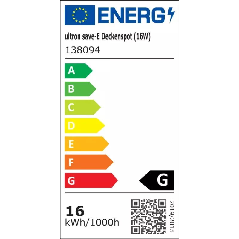LED bulb Ultron 138094 16 W 4000 K