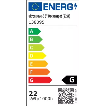 Energy-saving lamp Ultron 138095 22 W 4000 K
