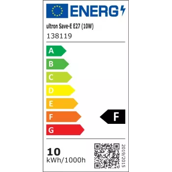 Energy-saving lamp Ultron 138119 10 W E27 3000 K