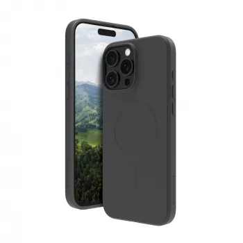 Phone cover dbramante1928 Greenland Pro MS for iPhone 16 ProMax, plastic, fits 6.9 inch screen, Night Black
