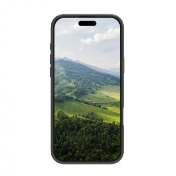 Phone cover dbramante1928 Greenland Pro MS for iPhone 16 ProMax, plastic, fits 6.9 inch screen, Night Black