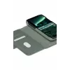 Wallet case dbramante1928 New York for iPhone 13 Pro, Green, 3 card pockets, fits 6.1 inch (15.5 cm)