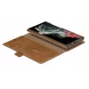 Folio case dbramante1928 Lynge for Samsung Galaxy S22 Ultra, tan, supports up to 17.3 cm (6.8 inch) screen, desktop stand
