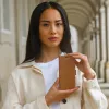 Folio case dbramante1928 Lynge for Samsung Galaxy S22 Ultra, tan, supports up to 17.3 cm (6.8 inch) screen, desktop stand