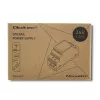 DIN rail power supply QOLTEC 30W 24V 1.25A gray