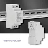 DIN rail power supply QOLTEC 30W 24V 1.25A gray