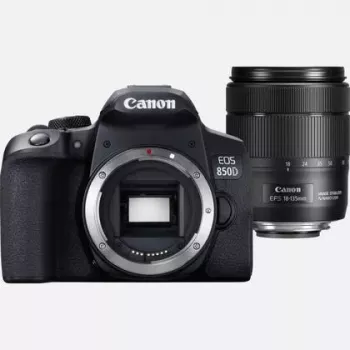 Canon EOS 850D SLR Camera Kit 24.1 MP CMOS 6000 x 4000 pixels Black