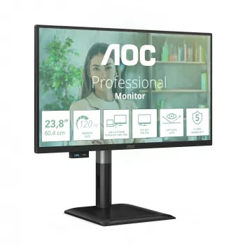AOC 24P4CV computer monitor 60.5 cm (23.8 inch) 1920 x 1080 pixels Full HD LED Black