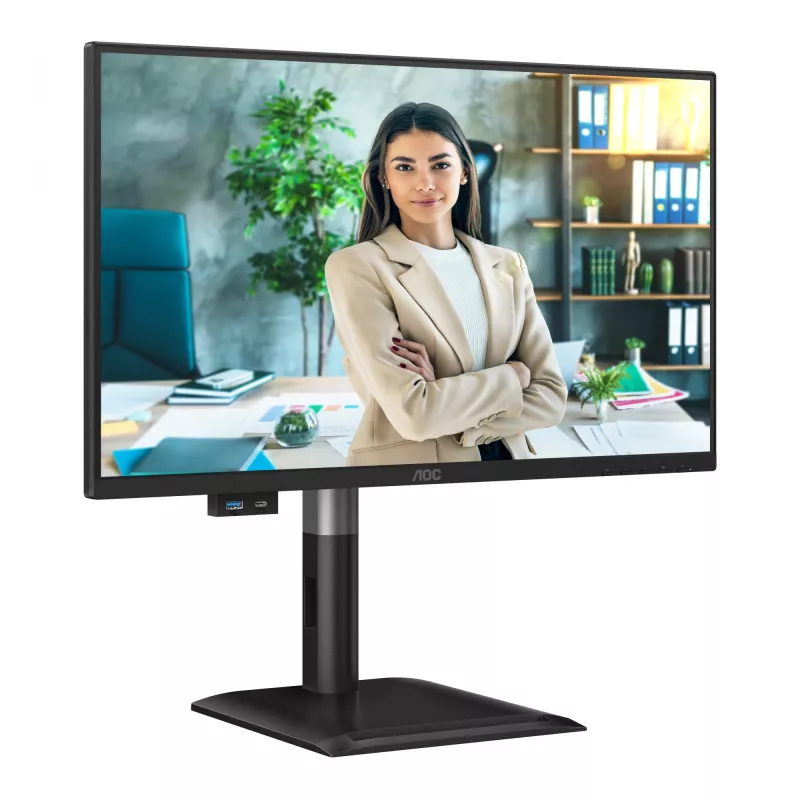 AOC 24P4CV computer monitor 60.5 cm (23.8 inch) 1920 x 1080 pixels Full HD LED Black