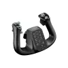 Flight base MOZA MFY YOKE — black ABS and alloy steel flight base, 142.5×202×313 mm