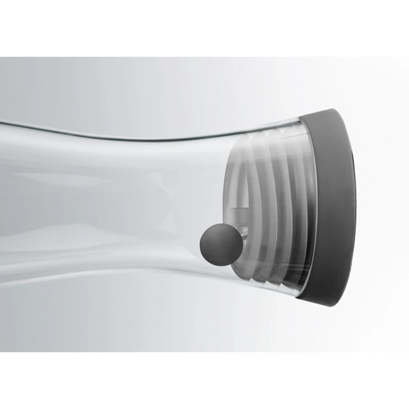 WMF 0617706040 Jug 1 L Black, Transparent