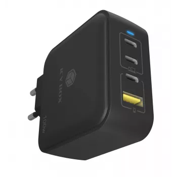 ICY BOX IB-PS1040-PD Universal Black AC Fast charging Indoor