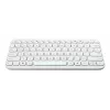 Wireless Bluetooth Keyboard ASUS KW100 Marshmallow — 75% layout, QWERTZ, Scissor switches, White