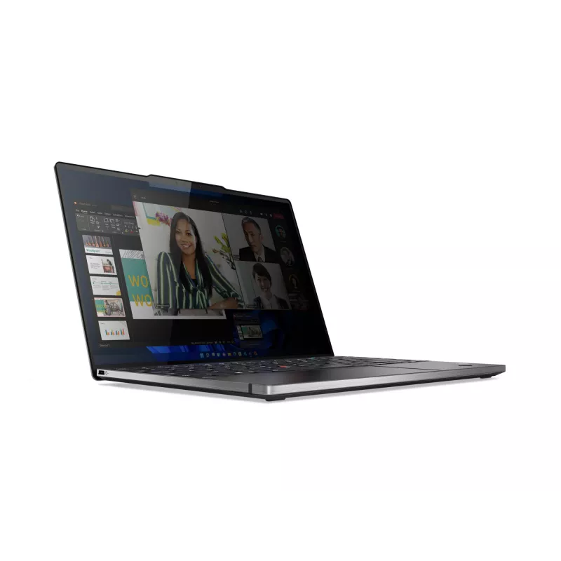 Frameless laptop privacy filter Lenovo 4XJ1U03942 for 33.8 cm (13.3 inch) 16:10 display, 85% light transmission, 30° viewing angle