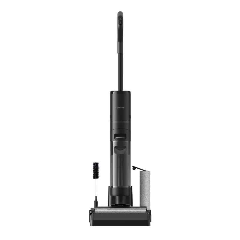 Dreame H12 Pro Wet & Dry Vacuum, 2-in-1 stick vacuum, Bagless, Black, 0.9 L, 0.7 L, Rectangular
