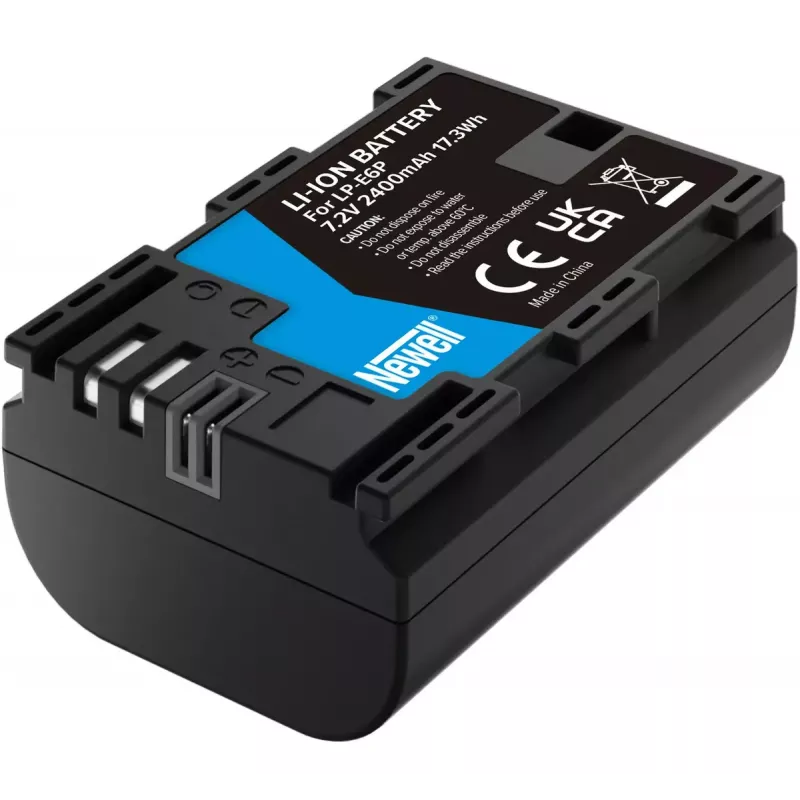 Battery Newell LP-E6P for Canon, 7.2V 2000mAh, rechargeable camera battery