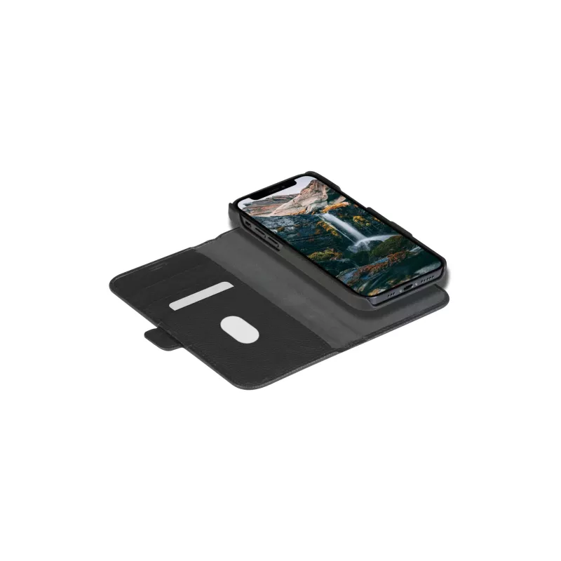 Folio phone case dbramante1928 New York for iPhone 11/XR — Night Black, 6.1 inch (15.5 cm), 3 card pockets