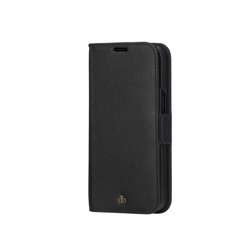 Folio phone case dbramante1928 New York for iPhone 11/XR — Night Black, 6.1 inch (15.5 cm), 3 card pockets