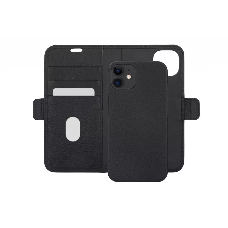 Folio phone case dbramante1928 New York for iPhone 11/XR — Night Black, 6.1 inch (15.5 cm), 3 card pockets