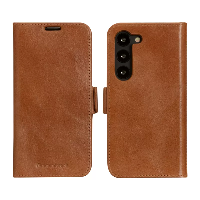 Folio phone case dbramante1928 Lynge for Samsung Galaxy S23, leather, brown, 6.1 inch screen, 3 card pockets