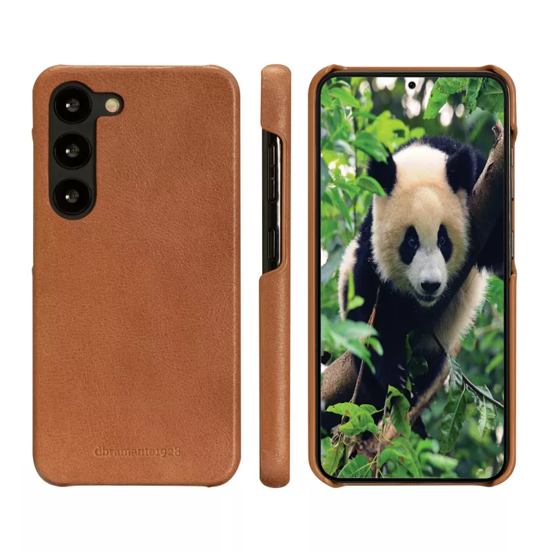 Folio phone case dbramante1928 Lynge for Samsung Galaxy S23, leather, brown, 6.1 inch screen, 3 card pockets