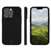 Leather cover dbramante1928 Costa Rica for iPhone 14 Pro — Night Black, fits 6.1 inch / 15.5 cm screens