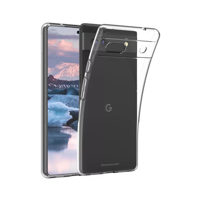 Cover phone case dbramante1928 Greenland for Google Pixel 6a, recycled plastic, transparent, for 15.5 cm (6.1 inch) screens