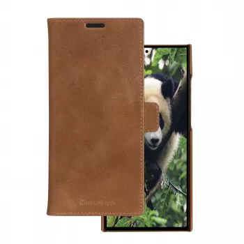 Folio phone case dbramante1928 Lynge for Samsung Galaxy S23 Ultra, tan, 3 card pockets, fits 17.3 cm (6.8 inch) screen