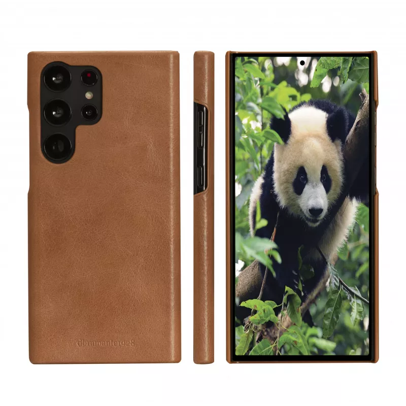 Folio phone case dbramante1928 Lynge for Samsung Galaxy S23 Ultra, tan, 3 card pockets, fits 17.3 cm (6.8 inch) screen