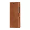 Folio phone case dbramante1928 Lynge for Samsung Galaxy S23 Ultra, tan, 3 card pockets, fits 17.3 cm (6.8 inch) screen