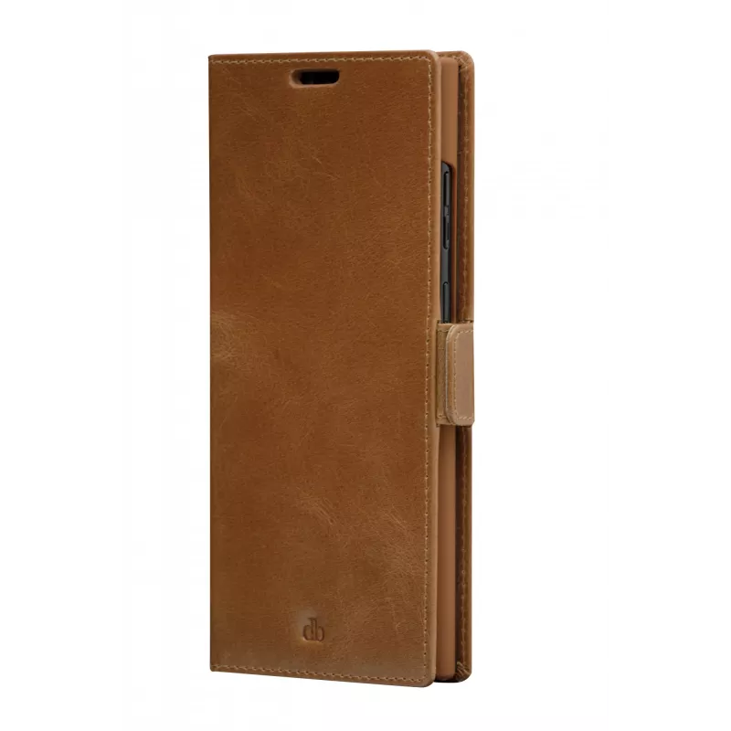 Folio case dbramante1928 Copenhagen Slim for Samsung Galaxy S22 Ultra, 6.8 inch screen, Tan