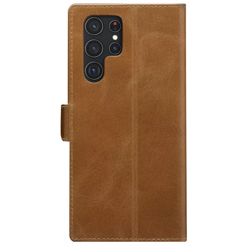 Folio case dbramante1928 Copenhagen Slim for Samsung Galaxy S22 Ultra, 6.8 inch screen, Tan