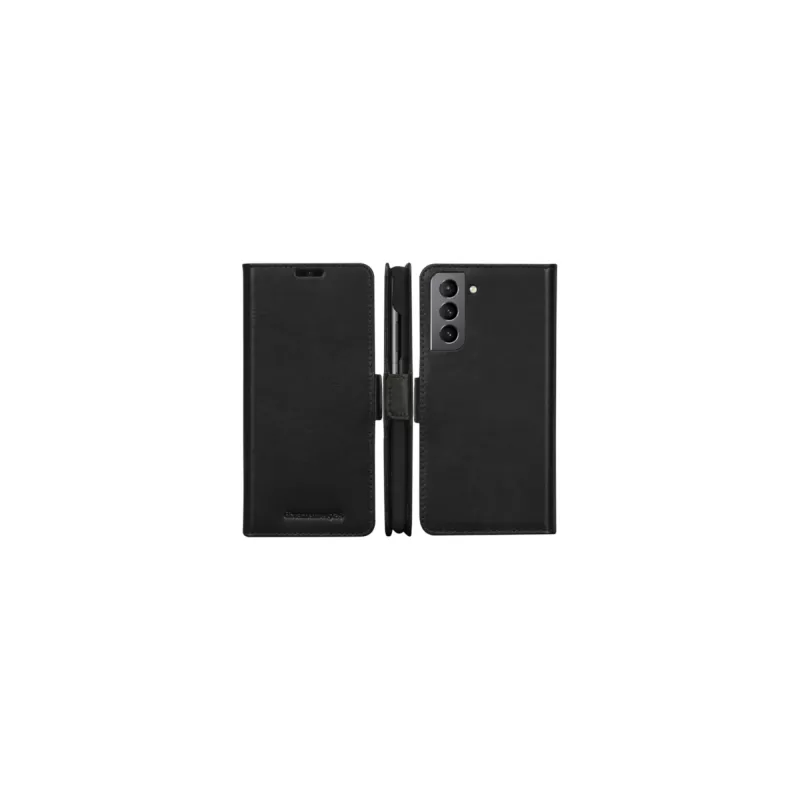 Wallet case dbramante1928 Lynge for Samsung Galaxy S21+ (6.7 inch, black) with 3 card pockets