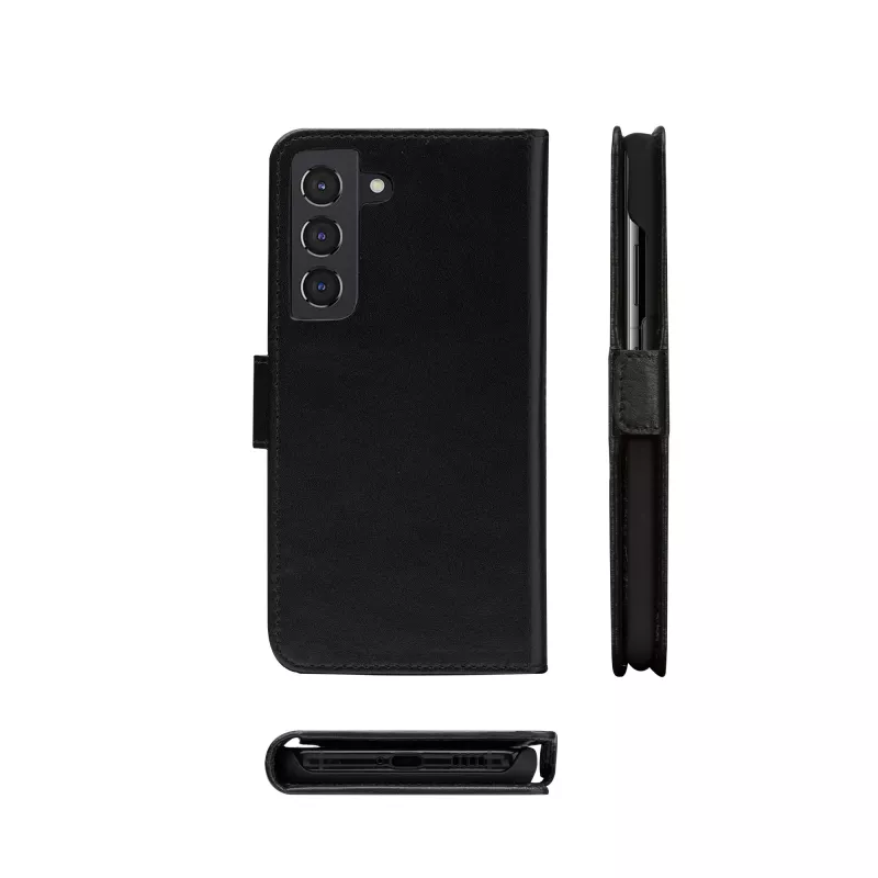 Wallet case dbramante1928 Lynge for Samsung Galaxy S21+ (6.7 inch, black) with 3 card pockets