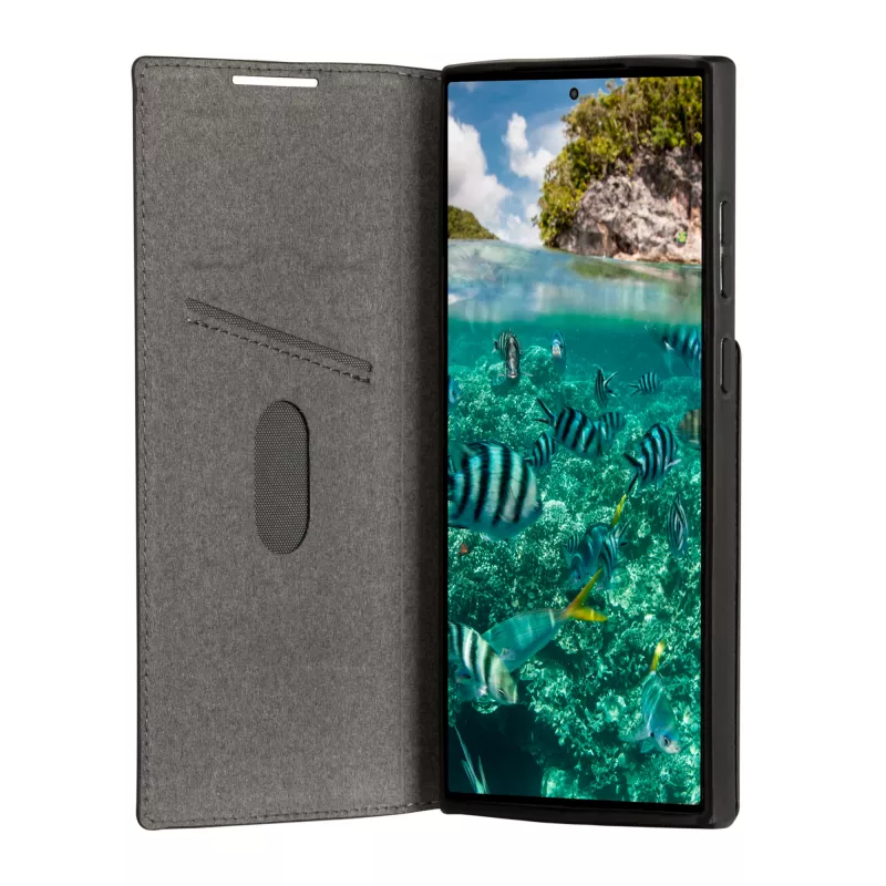 dbramante1928 Oslo - Galaxy S23 Ultra - Black, Folio, Samsung, Galaxy S23 Ultra, 17.3 cm (6.8 inch), Black