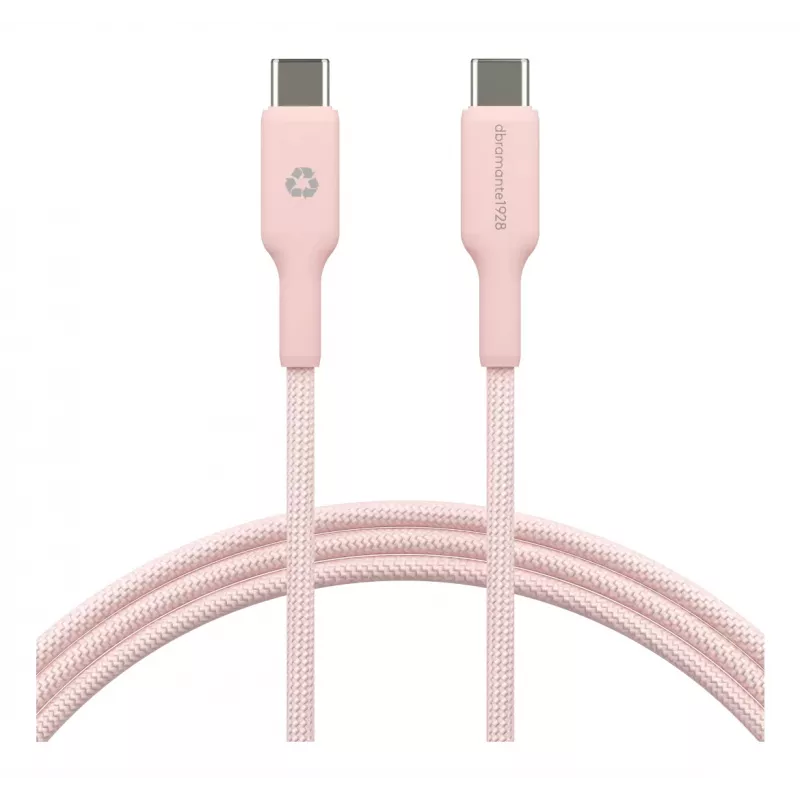 USB-C to USB-C cable d bramante CB20CCPI7206 — 1.5 m, Pink
