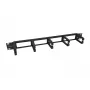 Equip 19 inch Rack Mount Cable Management Panel, Black