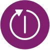 Philips 7000 series DST7051/30 HV Steam Iron Dark Purple