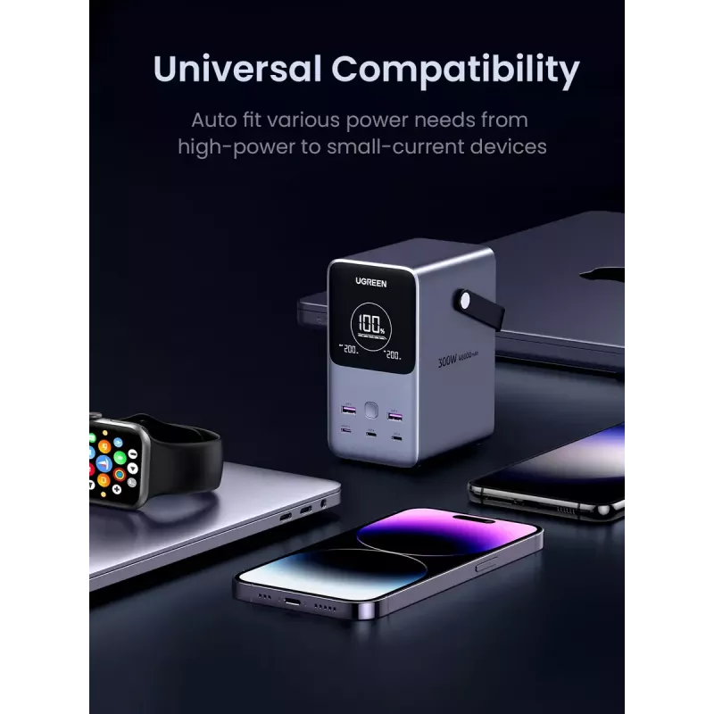 Ugreen Nexode Power Bank 48000 mAh Lithium Grey