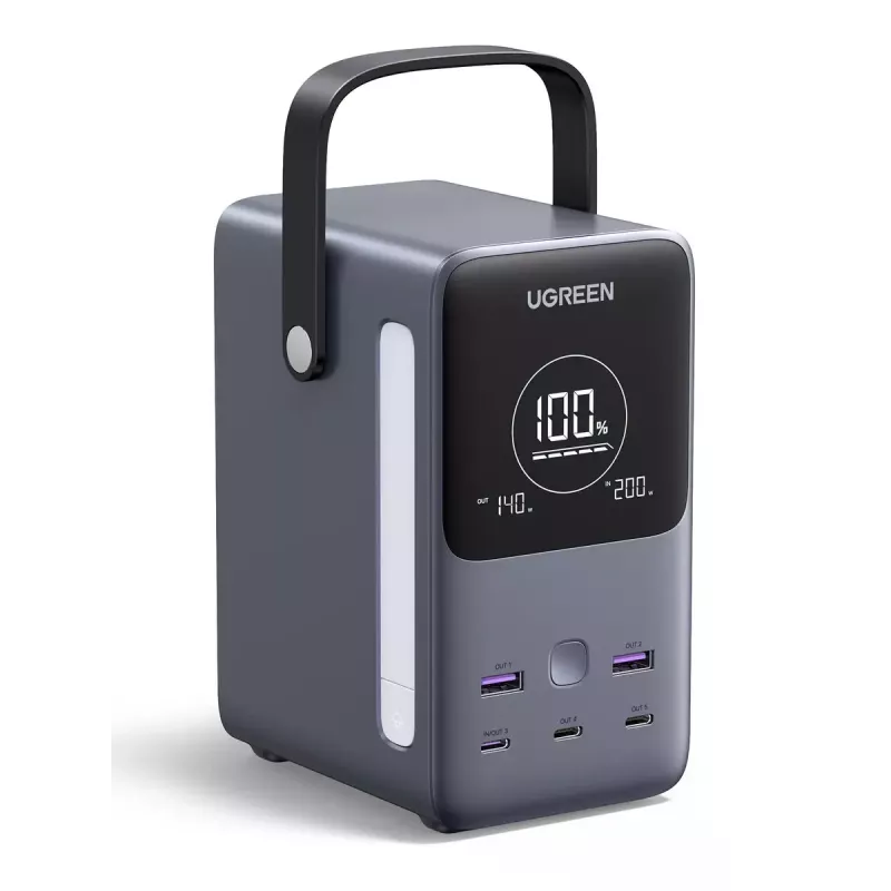 Ugreen Nexode Power Bank 48000 mAh Lithium Grey