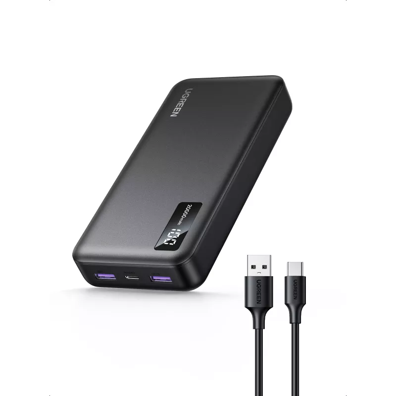 Ugreen 25683 power bank 20000 mAh Black