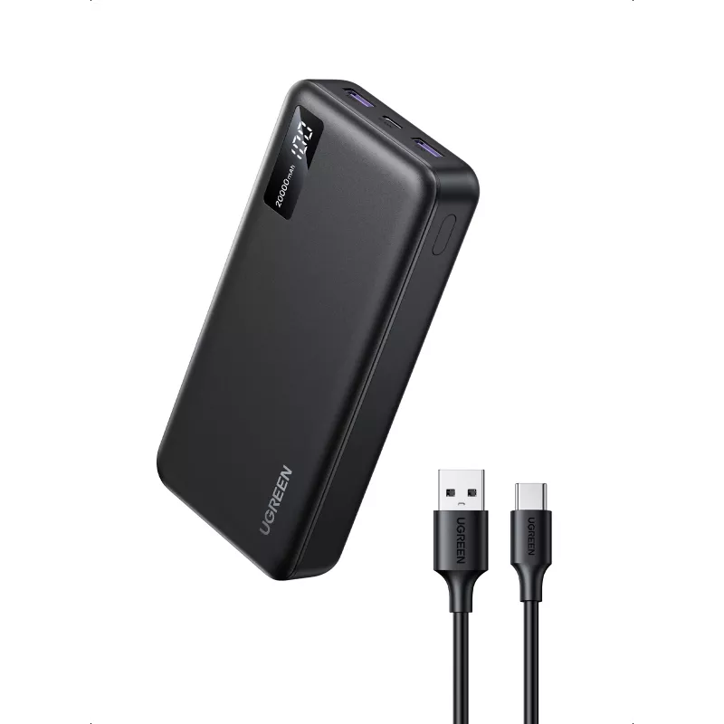 Ugreen 25683 power bank 20000 mAh Black
