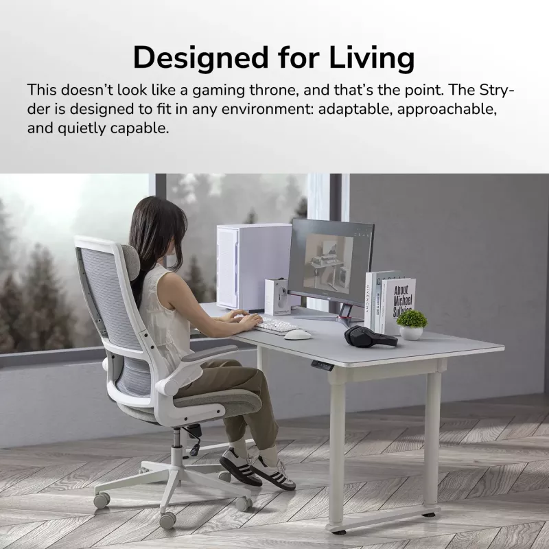 COUGAR Stryder Gaming/Office Chair, Fabric, Black
