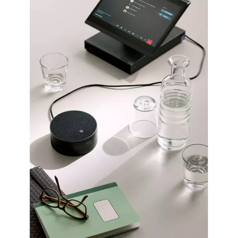 Group audio conferencing system EPOS EXPAND Capture 5 — omnidirectional mic, 20–8000 Hz, aluminium/plastic, black, 123×315.6×53 mm