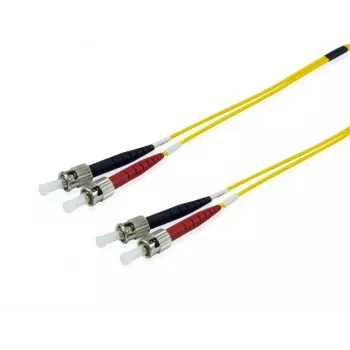 Equip ST/ST Fiber Optic Patch Cable, OS2, 3m, 3 m, OS2, ST, ST