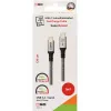 USB cable 2GO 797512 USB 3.2 Gen 2 1.2 m USB C Black Silver