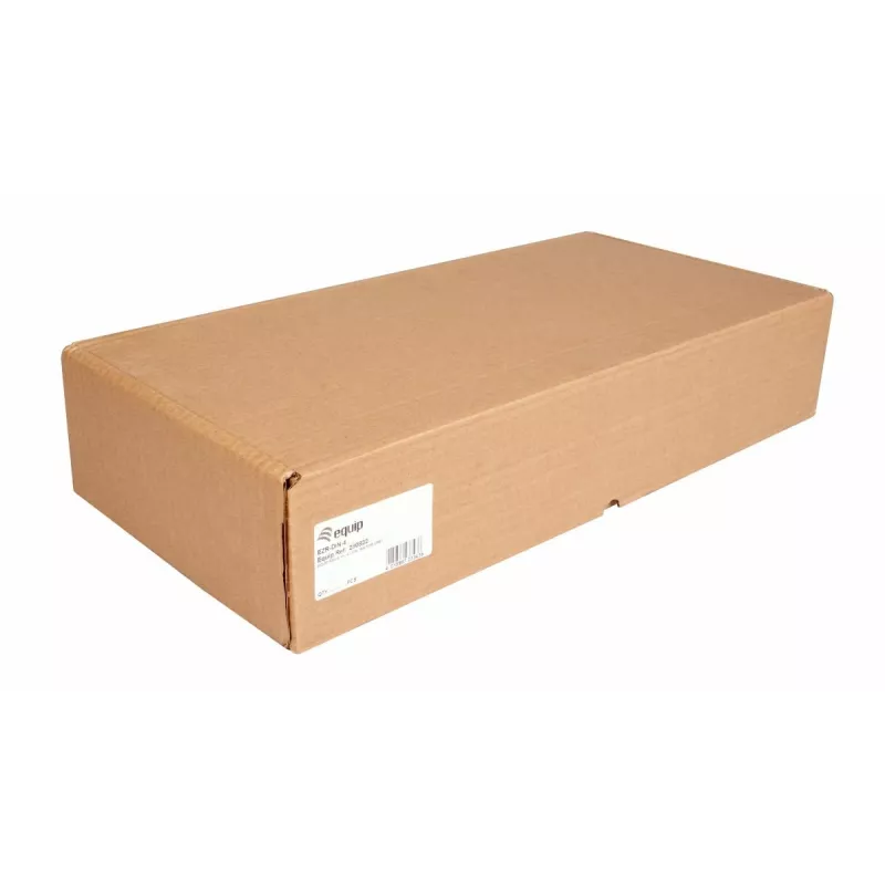 Rack rail EQUIP EZR-DIN-3 — 19 inch (48.3 cm) 3U DIN, RAL7035 grey, width 485 mm, depth 150 mm